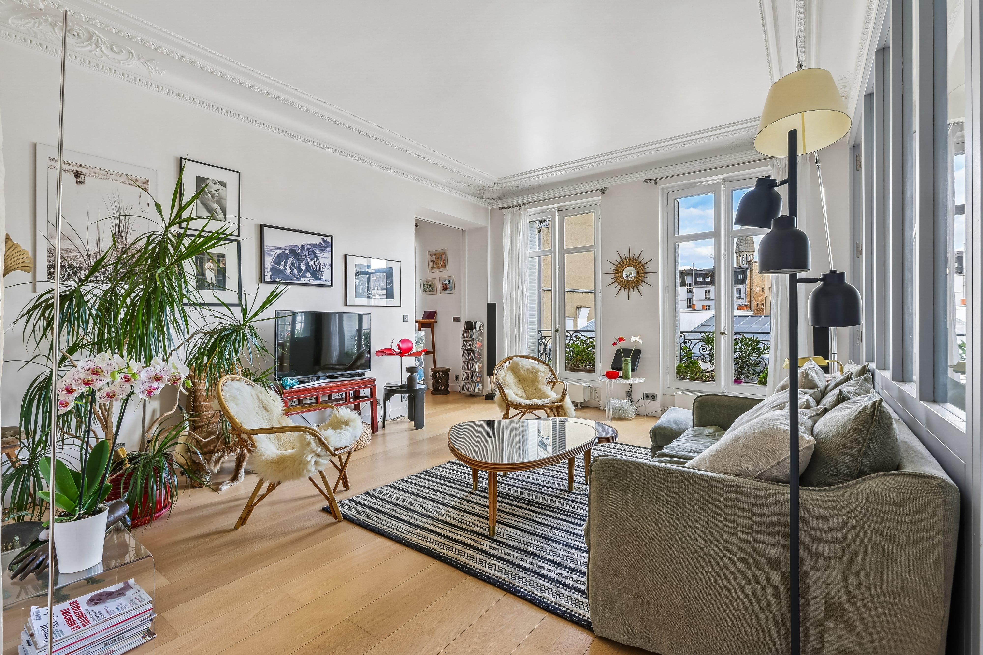 PARIS 16ème / AUTEUIL — 123 m² — VUE DÉGAGÉE